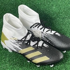 Adidas Adizero Predator 20.3 FG Soccer Cleats FW9196 Size 11.5 Black White Gold